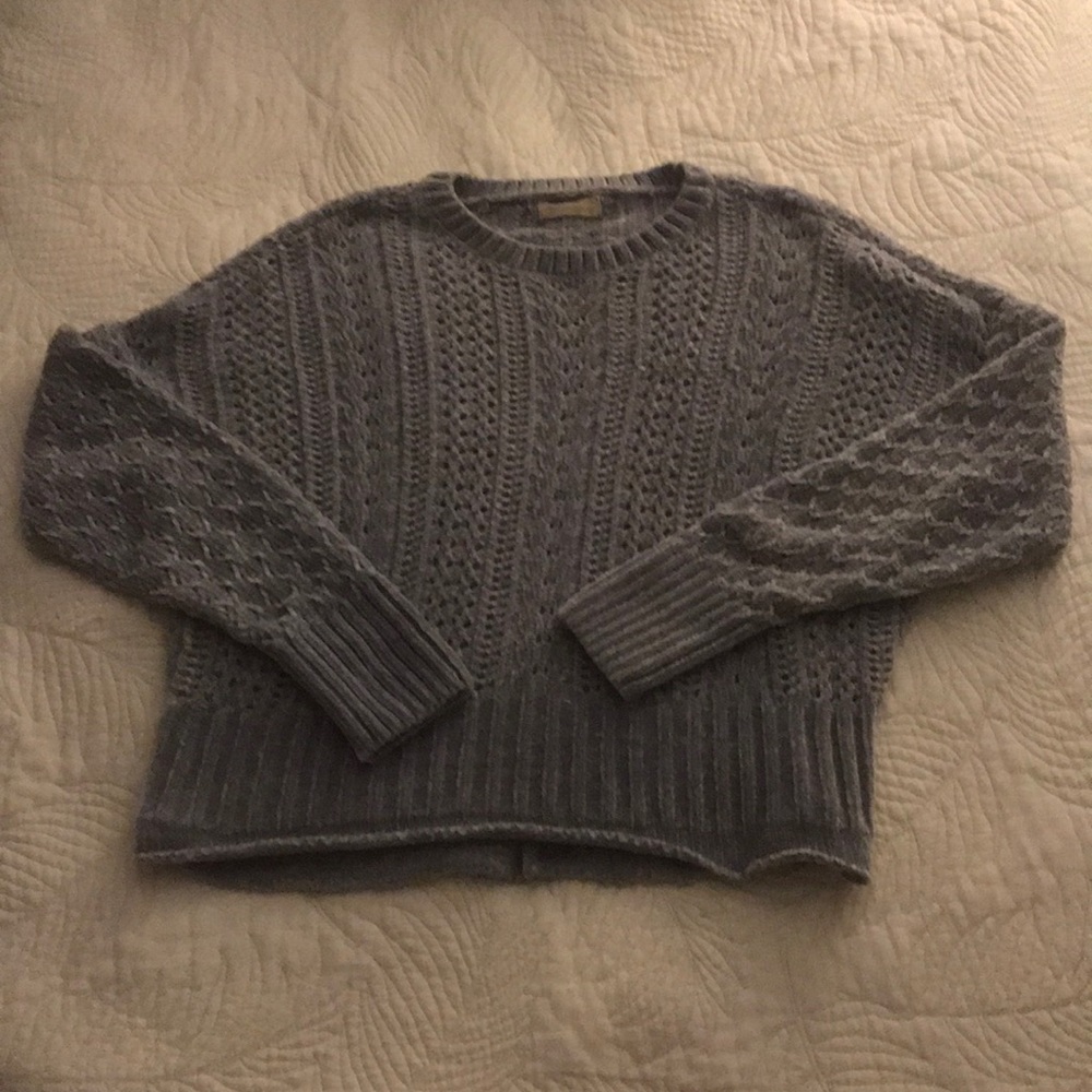 Blue Patterned Altard State Sweater